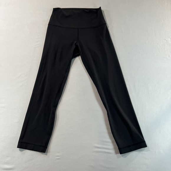 lululemon athletica Pants - Lululemon Black High Rise Leggings Size 4 | Full‎ Length Yoga Pants Athleisure
